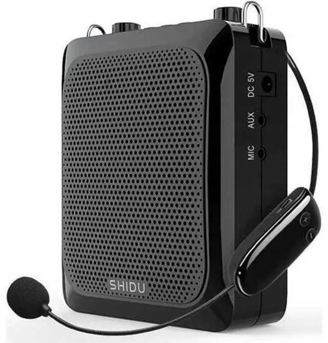 Main image of Bluetooth Voice Amplifier with Microphone Wireless Headset 25W Loudly Personal H sfree Portable Microphone with Speaker Echo Amp Small Pa Systerm for Teachers Classroom Coaches ect