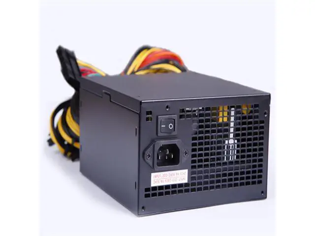 Alt view image 2 of 5 - wusu Computer case power supply 220V high-power 1600W desktop computer fan graphics card power supply wholesale cooling