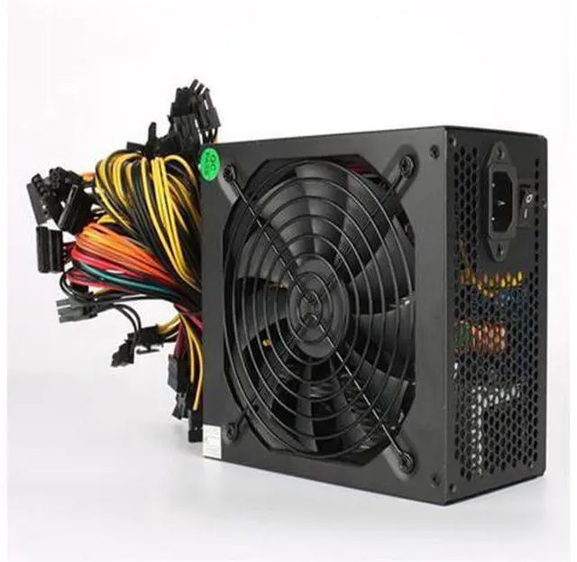 Main image of wusu Computer case power supply 220V high-power 1600W desktop computer fan graphics card power supply wholesale cooling