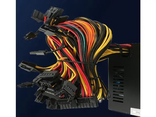 Alt view image 5 of 5 - wusu Computer case power supply 220V high-power 1600W desktop computer fan graphics card power supply wholesale cooling