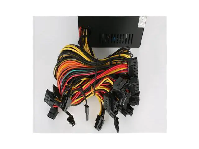 Alt view image 4 of 5 - wusu Computer case power supply 220V high-power 1600W desktop computer fan graphics card power supply wholesale cooling
