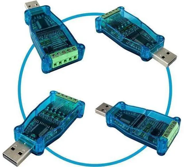 Alt view image 4 of 7 - DSD TECH SH-U11 USB to RS485 RS422 Converter with FTDI FT232R Chip Work for Modbus