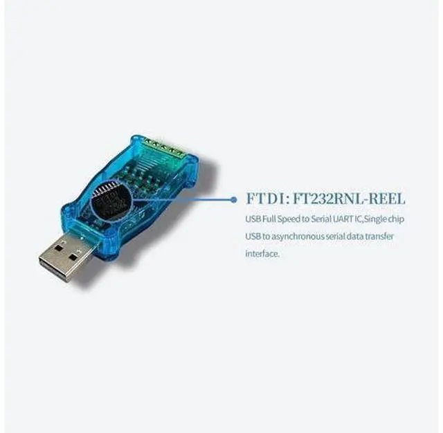 Alt view image 7 of 7 - DSD TECH SH-U11 USB to RS485 RS422 Converter with FTDI FT232R Chip Work for Modbus
