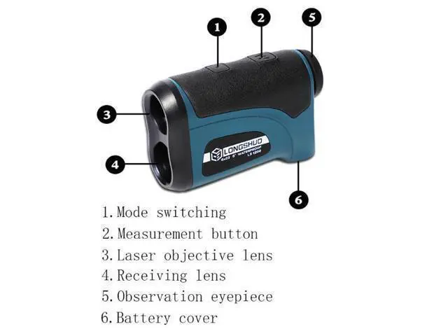 Alt view image 4 of 7 - Telescope distance measuring instrument LS-1200M golf distance measuring instrument flag lock height measurement and angle measurement