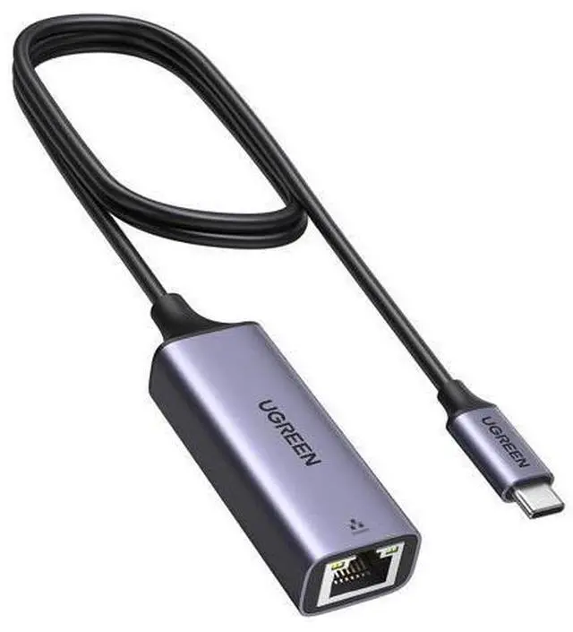 Main image of USB C to Ethernet Adapter, 1.6FT Gigabit RJ45 to USB 3.0 Type-C (Thunderbolt 3) Ethernet LAN Network Adapter, Compatible with MacBook Pro, iPad Pro, Dell XPS and More