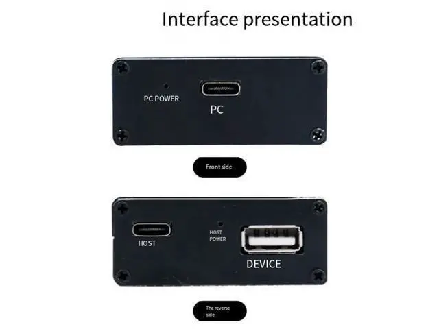 Alt view image 3 of 4 - USB protocol analyzer, Open-source portable HS 2.0 logic analyzer, High-speed sniffing packet capture tool