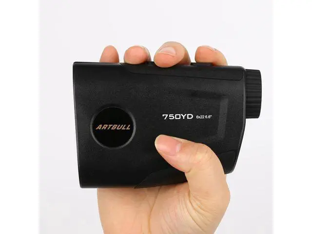 Alt view image 3 of 6 - Golf telescope rangefinder USB rechargeable flag lock vibration 750 yards distance measurement height measurement