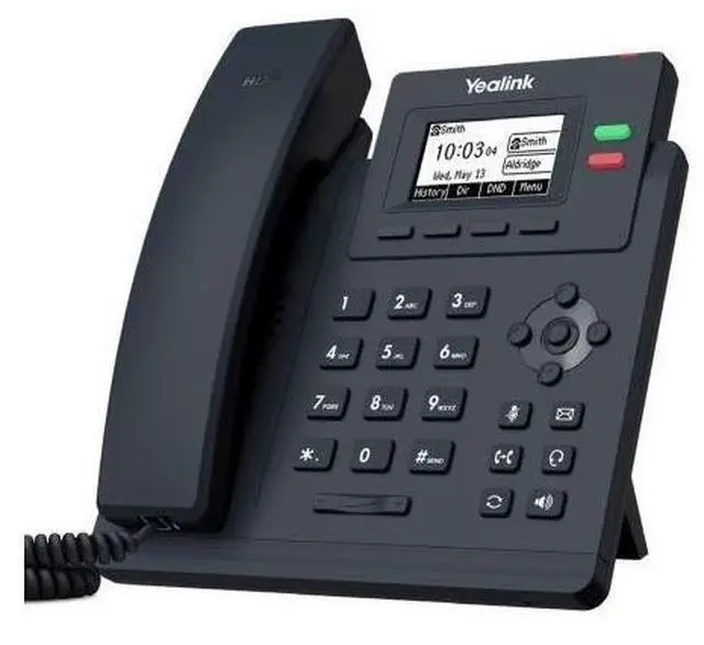 Main image of Yealink SIP phone T31/T31P/T31G IP network phone for local area network inter-call with gigabit speed