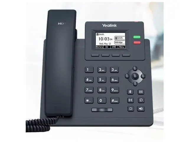 Alt view image 3 of 5 - Yealink SIP phone T31/T31P/T31G IP network phone for local area network inter-call with gigabit speed