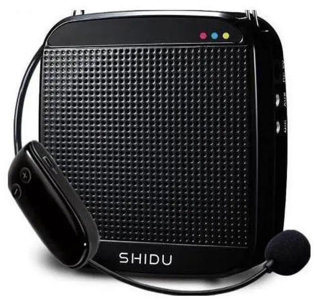 Main image of Wireless Portable Voice Amplifier with UHF Headset Microphone 15W Rechargeable Portable Mini PA Systerm Loudspeaker Speaker for Teachers Fitness In Standructors Yoga Tour Guides