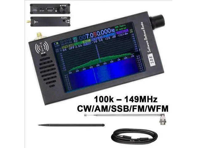 Alt view image 2 of 6 - SDR radio DSP digital demodulation shortwave FM MW SSB CW HAM radio receiver