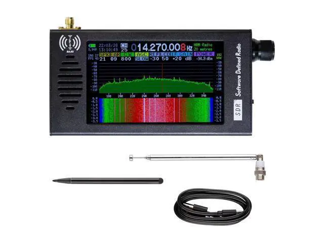 Alt view image 6 of 6 - SDR radio DSP digital demodulation shortwave FM MW SSB CW HAM radio receiver