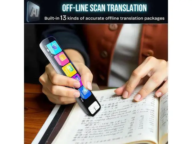 Alt view image 2 of 7 - wusu New Pen GPT, AI Smart Pen - Instant AI Answers for Math, History & More | Offline Translation (60+ Languages), Camera, Bluetooth, Music & File Storage