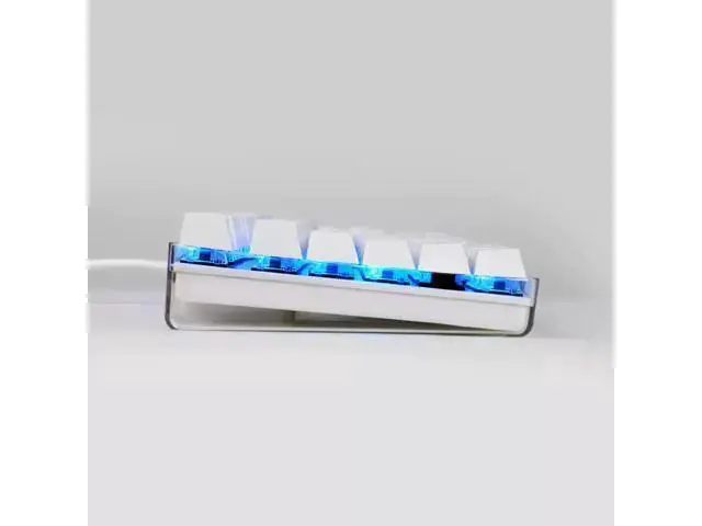 Alt view image 4 of 5 - Magat 108-key mechanical keyboard with backlighting, USB, black and blue keys, Cherry keys, Gateron keys
