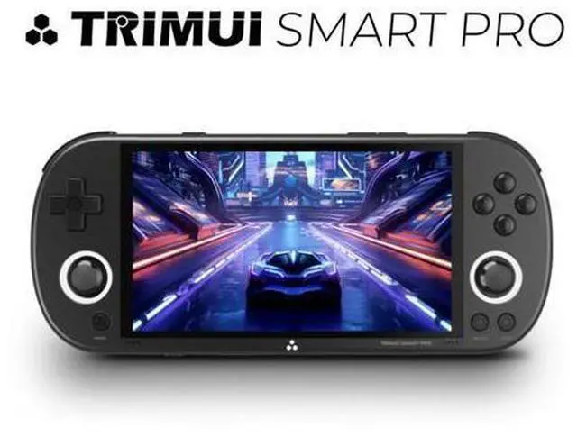 Main image of New TRIMUI Smart Pro open-source handheld game console arcade with high-definition 4.96-inch screen