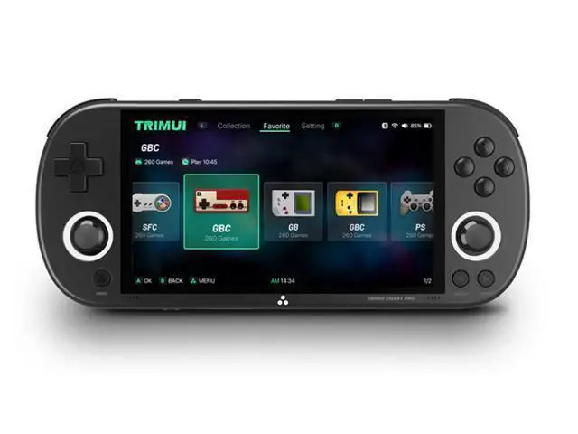 Alt view image 5 of 5 - New TRIMUI Smart Pro open-source handheld game console arcade with high-definition 4.96-inch screen