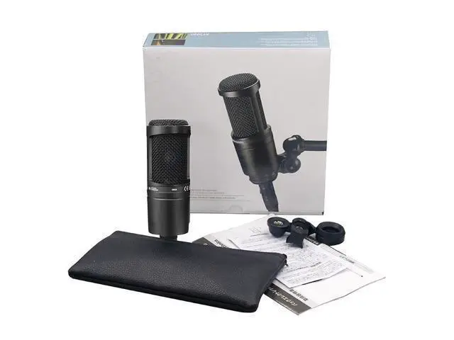 Alt view image 2 of 5 - AT2035 Bluetooth wireless earphone microphone sound card complete set of audio equipment for singing, live streaming and professional recording purposes.