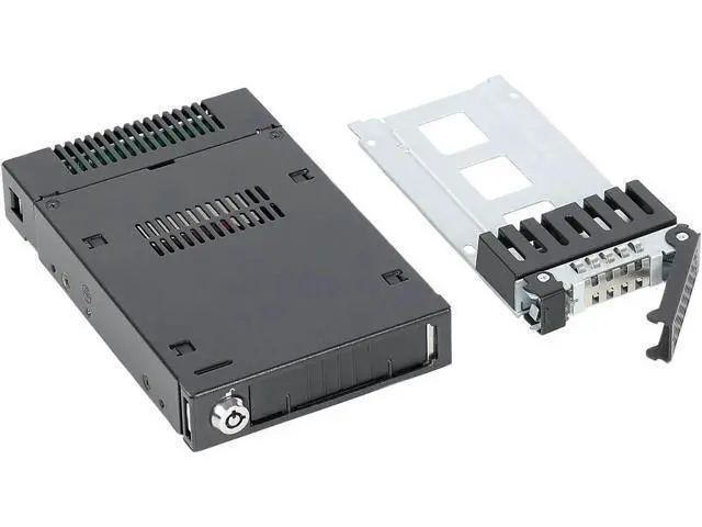 Alt view image 2 of 7 - ToughArmor MB601VK-1B 2.5" U.2 NVMe SSD Mobile Rack for External 3.5" Drive Bay