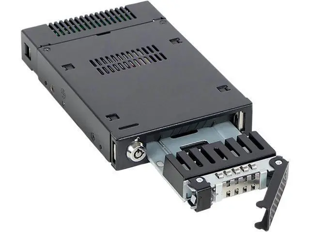 Alt view image 7 of 7 - ToughArmor MB601VK-1B 2.5" U.2 NVMe SSD Mobile Rack for External 3.5" Drive Bay