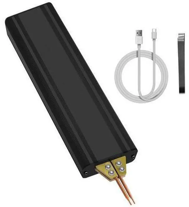 Main image of Portable handheld battery spot welding machine for 18650 lithium batteries, welding of nickel sheets and nickel strips, aluminum oxide copper welding tip