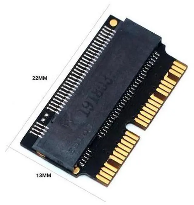 Main image of 12+16 Pin M.2 NVME SSD Convert Adapter NVME/AHCI SSD Upgraded Kit For MacBook Air Pro 2013-2017 A1465 A1466 A1398 A1502