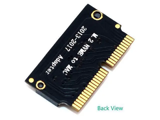 Alt view image 3 of 5 - 12+16 Pin M.2 NVME SSD Convert Adapter NVME/AHCI SSD Upgraded Kit For MacBook Air Pro 2013-2017 A1465 A1466 A1398 A1502