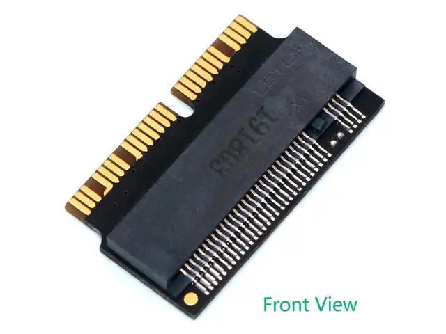 Alt view image 2 of 5 - 12+16 Pin M.2 NVME SSD Convert Adapter NVME/AHCI SSD Upgraded Kit For MacBook Air Pro 2013-2017 A1465 A1466 A1398 A1502