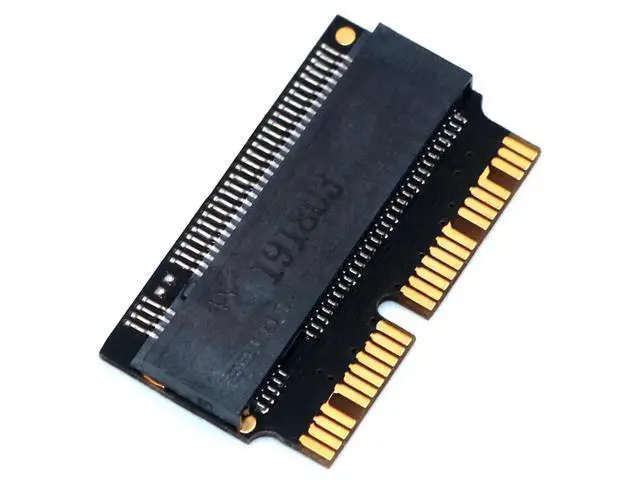 Alt view image 5 of 5 - 12+16 Pin M.2 NVME SSD Convert Adapter NVME/AHCI SSD Upgraded Kit For MacBook Air Pro 2013-2017 A1465 A1466 A1398 A1502