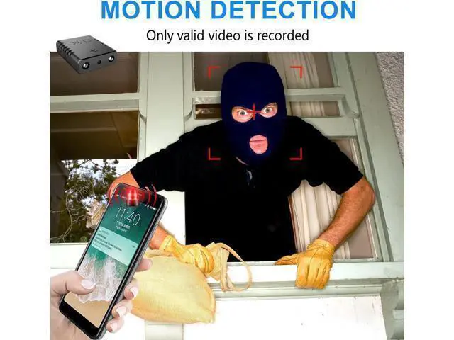 Alt view image 4 of 7 - Smallest Spy Camera,Wireless Camera Detector,HD1080P Wireless Wif Camera, Mini Video Surveillance,Baby Monitor Camera with Night Vision,Motion Detection,Cloud Storage for Security with iOS AndroidAPP