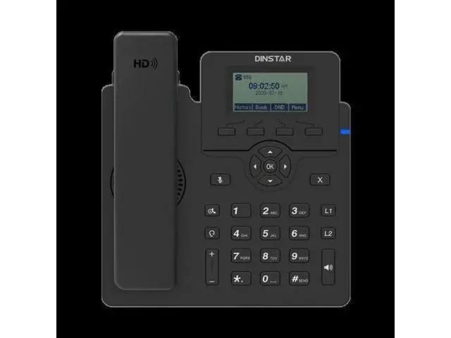 Alt view image 4 of 4 - Dinstar C60S/C60SP IP telephone, SIP/IP phone, network telephone, POE