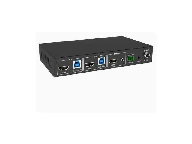 Alt view image 4 of 5 - 8K60 Dual-Input Single-Output KVM Seamless Switching Controller - Professional-level Multi-Host Shared Single Screen
