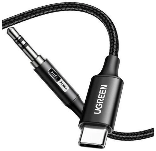 Main image of USB C to Aux Type C to 3.5mm Audio Adapter Hi-Res 32bit/384KHz Stereo Cord Headphone Male Car Auxiliary Cable Compatible with iPhone 17 16 15 Pro Max, Galaxy S25 S24 Ultra iPad Pixel 10, 3.3FT