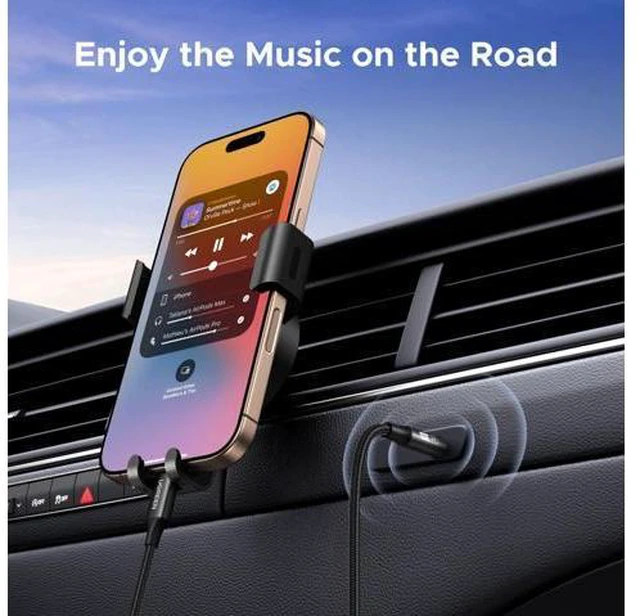 Alt view image 5 of 7 - USB C to Aux Type C to 3.5mm Audio Adapter Hi-Res 32bit/384KHz Stereo Cord Headphone Male Car Auxiliary Cable Compatible with iPhone 17 16 15 Pro Max, Galaxy S25 S24 Ultra iPad Pixel 10, 3.3FT