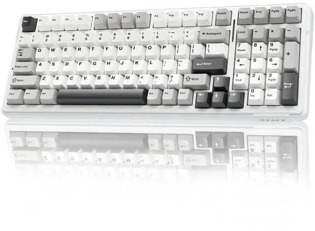 Main image of wusu F99 Wireless Mechanical Keyboard,Tri-Mode BT5.0/2.4GHz/USB-C Hot Swappable Custom Keyboard,Pre-lubed Linear Switches,RGB Backlit Computer Gaming Keyboards for PC/Tablet/PS/Xbox