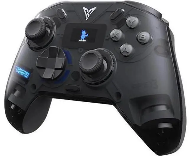 Main image of Apex 3 Elite Gaming Controller, Innovative Force Feedback Trigger, Full-Color LED Display Screen, Hybrid 8 Direction D-Pad, Multi-Platform Controller for PC, Android, IOS, TV Box Ect. Gray