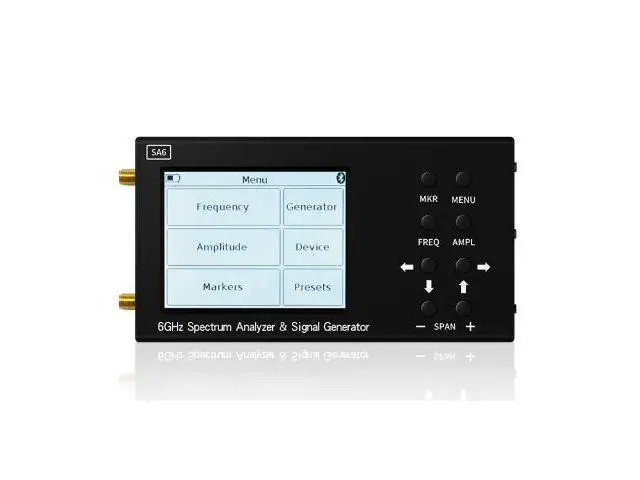 Alt view image 4 of 4 - SA6 6G Portable Spectrum Analyzer - Wi-Fi CDMA Laboratory 35-6200 MHz Signal Tester Standard configuration of the SA6 spectrum analyzer