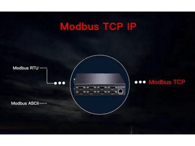 Alt view image 6 of 7 - 8 Ports RS232 RS485 RS422 to Ethernet TCP/IP Converter Multiple Serial Device Server Switch Modbus Gateway