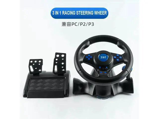 Alt view image 6 of 7 - Racing Simulator Steering Wheel Vibration Controller Game Ra