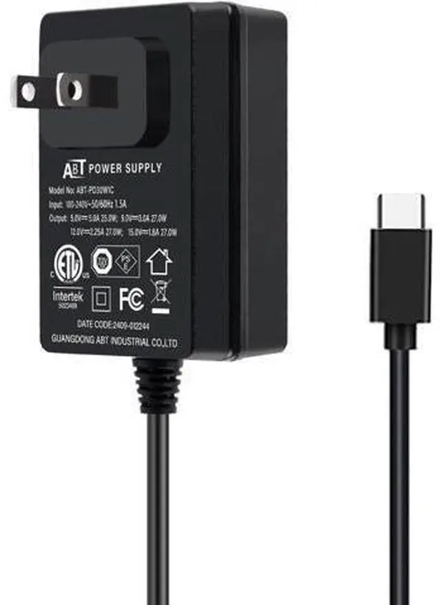 Main image of 27W Power Supply for Raspberry Pi 5 PD Adapter USB C Power Adapter for Raspberry Pi 5 16GB/8GB/4GB/2GB