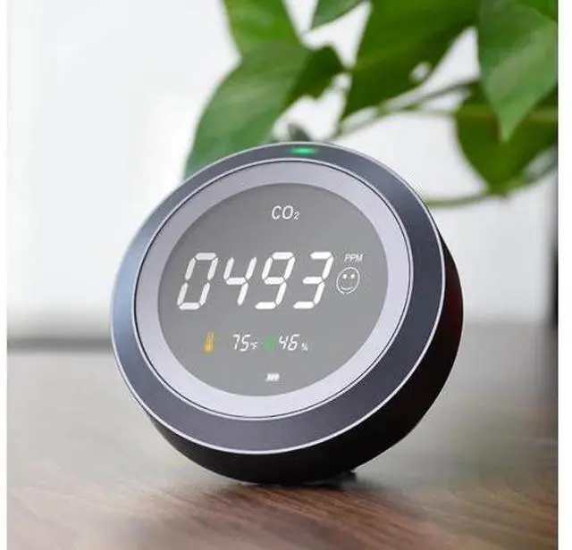 Main image of First picture~CO2 Detector Meter Air Analyzer Gas Detector Carbon Dioxide Sensor Co2 Monitor 5000ppm Temperature Humidity()