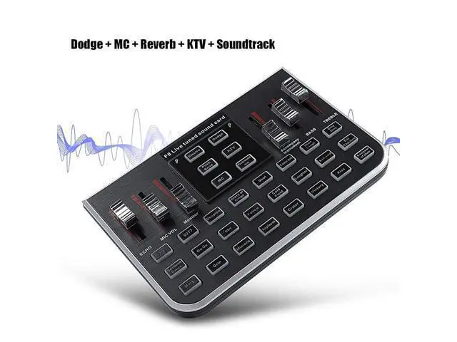 Alt view image 5 of 7 - External Sound Card,USB Live Sound Card,with 4 Modes,23 Special Effects,3D Surround Sound Card Voice Converter Device,Suitable for Mobile Phone Live Microphone Karaoke,Etc.