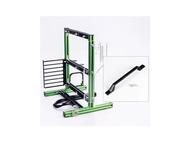 Alt view image 2 of 6 - DIY Computer Motherboard Case Rack, Motherboard Chassis Set, Creative Personality ATX/M-ATX/ITX Open Air Frame Chassis Bracket, Vertical Overclocking Open Aluminum Frame Chassis Rack,Water-Cooled