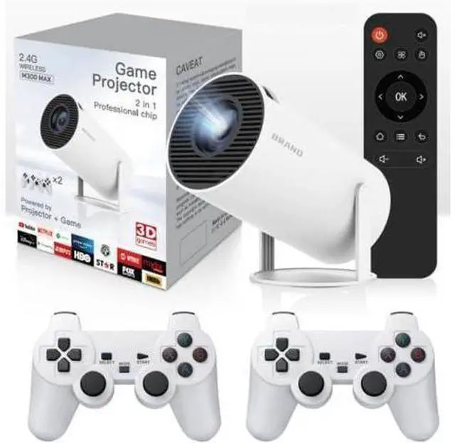 Main image of Cinemaster Pro - 4k Smart Movie Projector, Lunoosh Projector, M300 Max Game Projector, M300 Max Video Game Projector, M300 Max Lcd Projector Retro Game, P30 Max Projector and Game