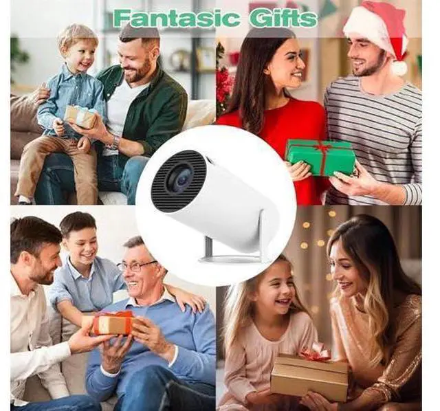 Alt view image 7 of 7 - Cinemaster Pro - 4k Smart Movie Projector, Lunoosh Projector, M300 Max Game Projector, M300 Max Video Game Projector, M300 Max Lcd Projector Retro Game, P30 Max Projector and Game