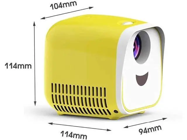 Alt view image 2 of 7 - LJJSMG Projectors Movie Projector Portable Projector Children's Mini Home Projector,Entertainment Toy Projector,Portable Projector,Indoor Projector,Best Gift for Children