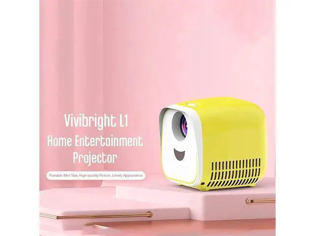 Alt view image 6 of 7 - LJJSMG Projectors Movie Projector Portable Projector Children's Mini Home Projector,Entertainment Toy Projector,Portable Projector,Indoor Projector,Best Gift for Children