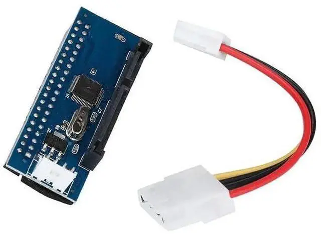 Main image of FOR IDE to SATA Adapter HDD 3.5 IDE to SATA Hard Disk Converter PATA IDE 39/40Pin to SATA 22Pin Hard Drive Connector with Data Cable