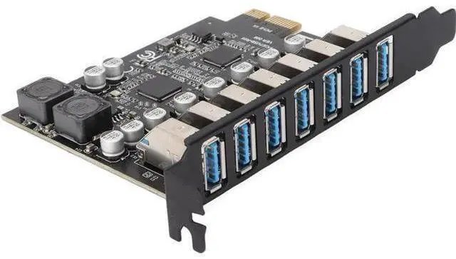 Main image of PCIe to USB 3.0 7X USB-APorts Expansion Card,PCI Express Internal USB 3 Hub Converter for Desktop PCS Riser Card