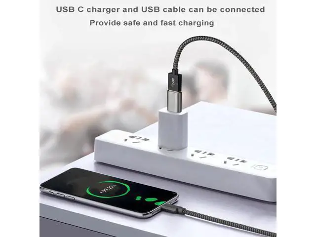 Alt view image 3 of 6 - USB C to USB Adapter 3.1 Gen 2, 10Gbps USB to USB C Adapter, USB-C Male to USB 3.0 A Female USB 3.2 Type C OTG Converter for MacBook pro Laptop PC iMac iPad air