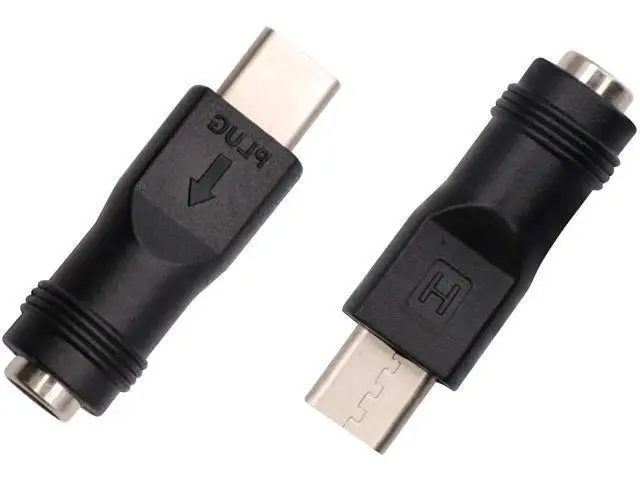 Alt view image 6 of 6 - Type C Power Adapter - 2Pack DC 5.5x2.1mm Female Connector for Type C USB Charging Device